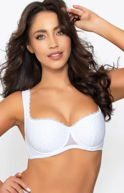 PariPari Lingerie Bielizna Plus Size|Biustonosze Usztywniane - Sophia biustonosz usztywniany balkonetka