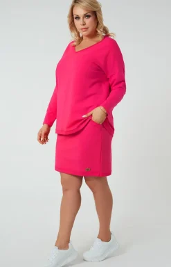 Spódnica damska mini fuksja Stella
