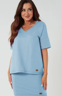 Italian Fashion Moda - pódnica daka ini niebieka tea