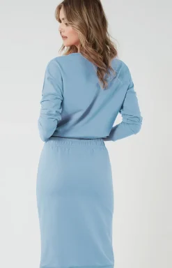 Italian Fashion Moda - pódnica idi niebieka tella