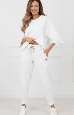 Damskie Italian Fashion Bielizna Homewear|Piżamy Damskie - podnie dreowe dakie Kaori