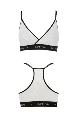 Sportowe szorto-stringi damskie szare PS008