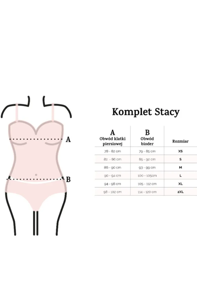 Stacy koszulka i stringi