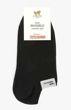 Stopki bambusowe uniwersalne czarne Invisible 0985