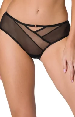 Stringi damskie czarny Esme S-3902/4