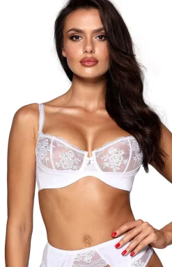 Stringi damskie z koronką V-10218