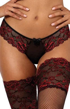 Damskie Axami Stringi Damskie - Stringi koronkowe V-10018