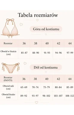 Strój kąpielowy dwuczęściowy z koronką Malaga-35 031 push-up