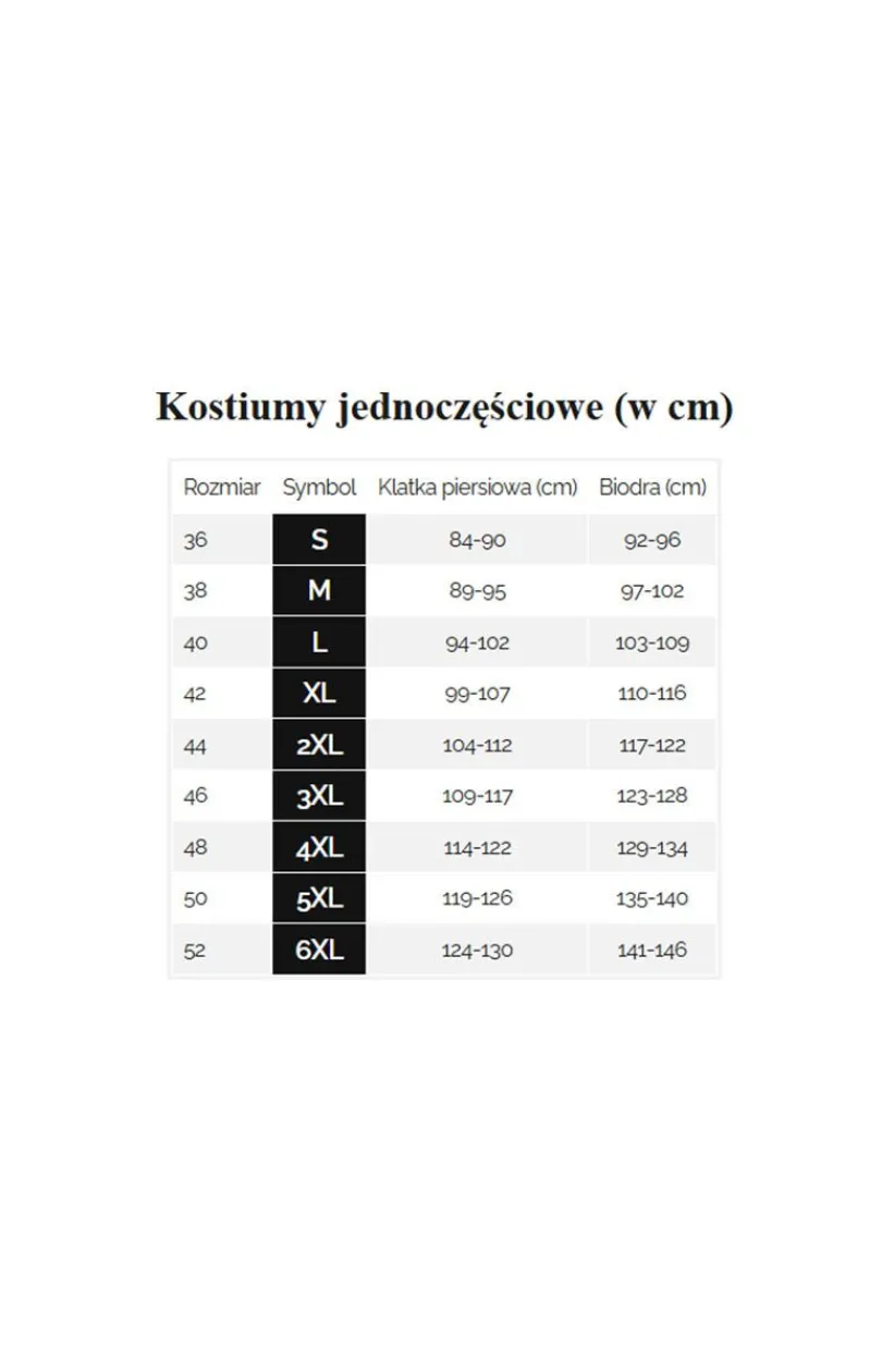 Damskie Lorin Strój Kąpielowy Na Duży Biust|Stroje Kąpielowe Jednoczęściowe - Strój kąpielowy jednoczęściowy Plus Size L4614 V1