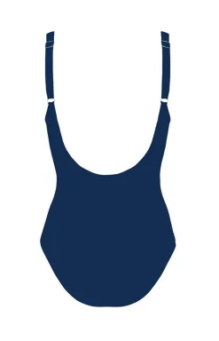 Damskie Self Stroje Kąpielowe Jednoczęściowe|Bielizna Plus Size - Strój kąpielowy jednoczęściowy S 1006 V1AD5 Adriatic 5