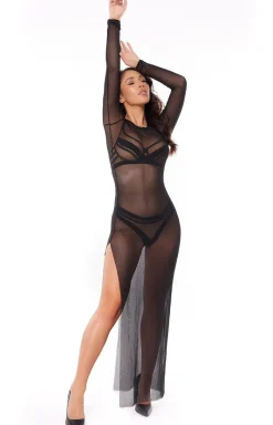 Damskie Axami Dancewear & Clubwear|Koszulki - ukienka długa tiuowa V-10679