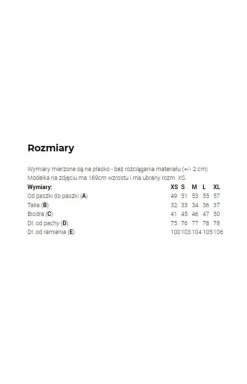 Numoco Moda - ukienka w prążki ze ściągaczami w rękawach 399-1 Lara