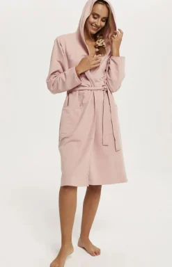 Damskie Italian Fashion Szlafroki I Peniuary|Szlafroki Damskie - zafrok daki na długi rękaw Karina