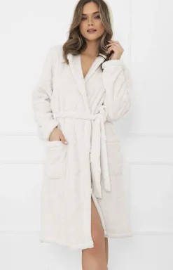 Damskie Italian Fashion Szlafroki I Peniuary|Szlafroki Damskie - zafrok daki z długi rękawe iśka