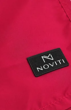 Męskie Noviti Kąpielówki Męskie - Szorty kąpielowe ęskie bordowe KS007