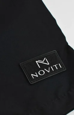 Męskie Noviti Kąpielówki Męskie - Szorty kąpielowe męskie czarne KS001