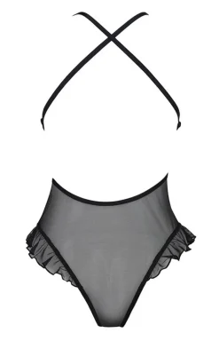 Passion Body|Body - Tiulowe czarne body Dolly