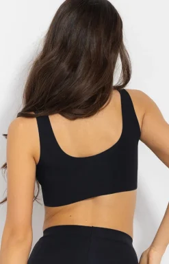 Top damski czarny Bra Feel Good