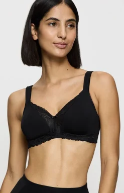 Triumph Biustonosze Miękkie|Biustonosz Koronkowy - biustonosz bez fiszbin Modern Lace+Cotton N 10207539-0004