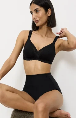 Triumph Biustonosze Miękkie|Biustonosz Koronkowy - biustonosz bez fiszbin Modern Lace+Cotton N 10207539-0004