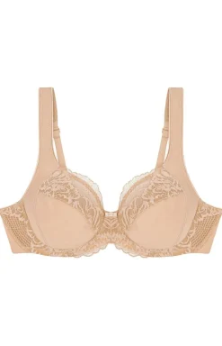 Triumph Biustonosze Miękkie|Biustonosz Koronkowy - biustonosz miękki Modern Lace+Cotton W02 10213069-00EP