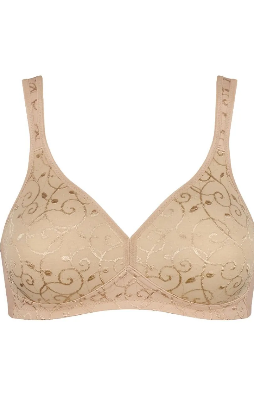 Triumph Biustonosze Miękkie|Wszystkie Biustonosze... - biustonosz miękki soft Elegant Cotton 10100175-M001