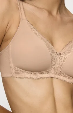 Triumph Biustonosz Bez Fiszbin|Bielizna Plus Size - biustonosz modelujący Modern Lace+Cotton 10207539-00EP