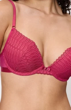 Triumph Biustonosze Push-Up|Biustonosz Koronkowy - biustonosz push-up Aura Spotlight 10216452-6653