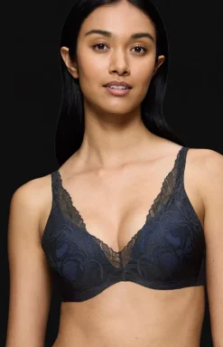 Triumph Biustonosze Push-Up|Biustonosze Braletka - biustonosz push-up Body Make-Up Illusion Lace WP 10219710-0004