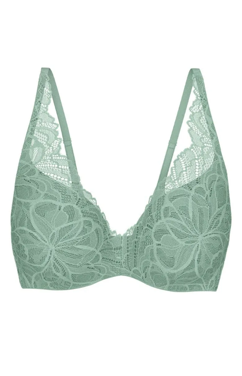 Triumph biustonosz push-up Body Make-Up Illusion Lace 10219710-7329