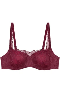 Triumph Biustonosze Usztywniane - biustonosz usztywniany balconette Body Make-Up Illusion Lace 10219845-00EW