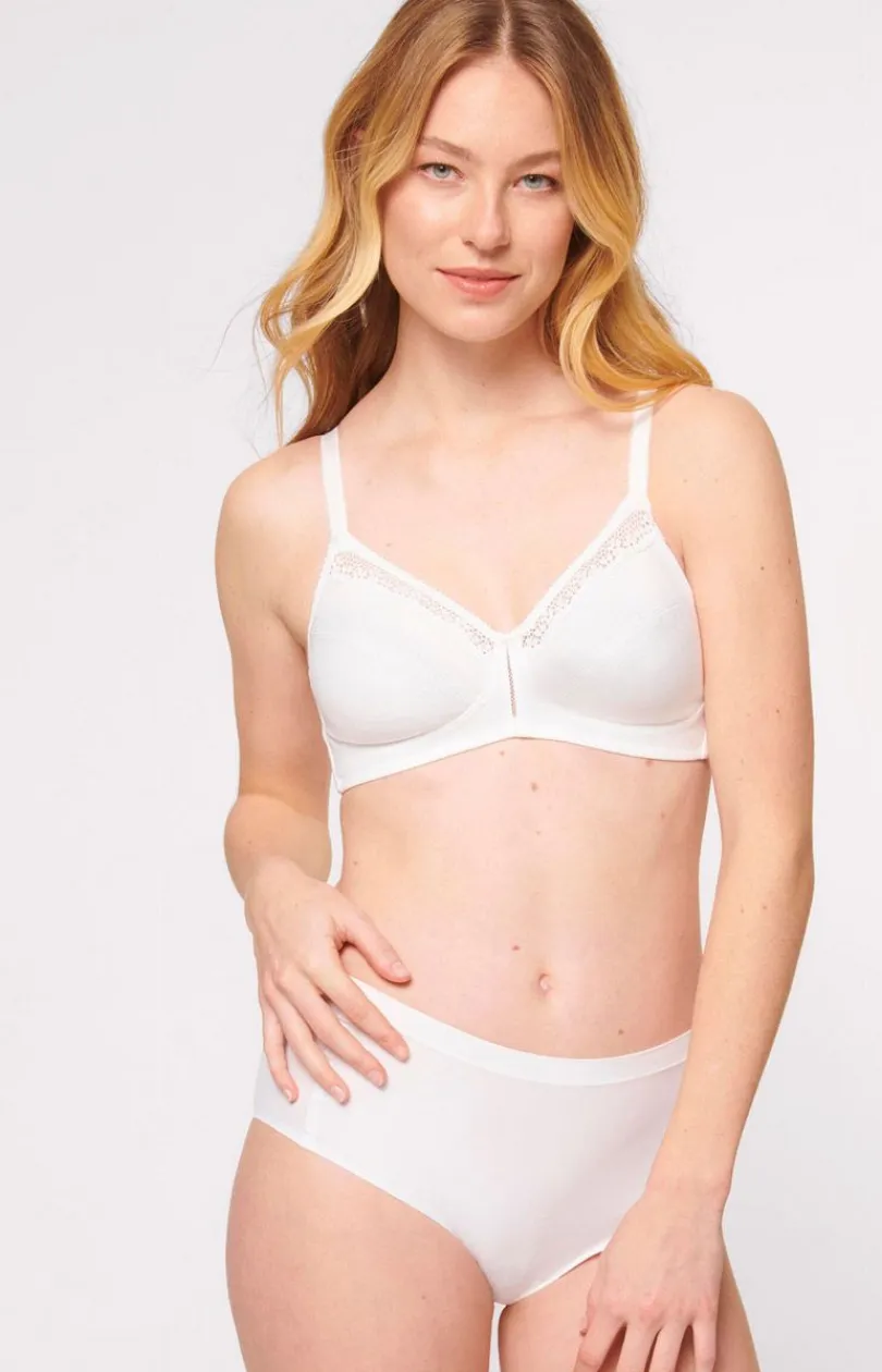 Triumph Biustonosze Miękkie|Wszystkie Biustonosze... - Cotton Beauty N biustonosz soft 10094814
