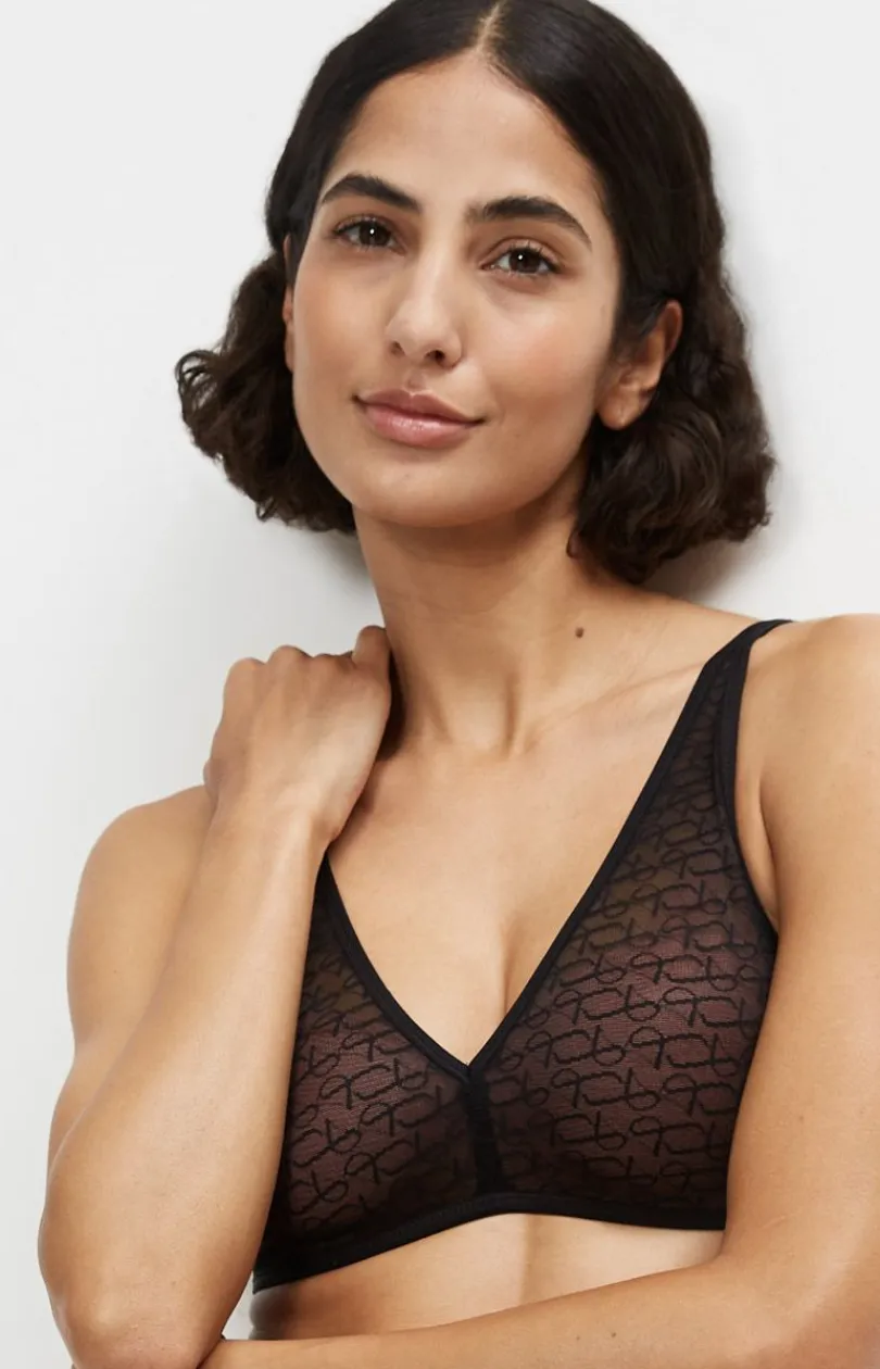 Triumph Biustonosze Braletka|Biustonosz Bez Fiszbin - biustonosz usztywniany Signature Sheer P EX 10215909