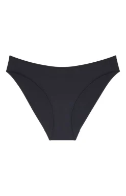 Triumph Figi Bezszwowe - figi damskie typu tai czarne Pure Micro 10217439
