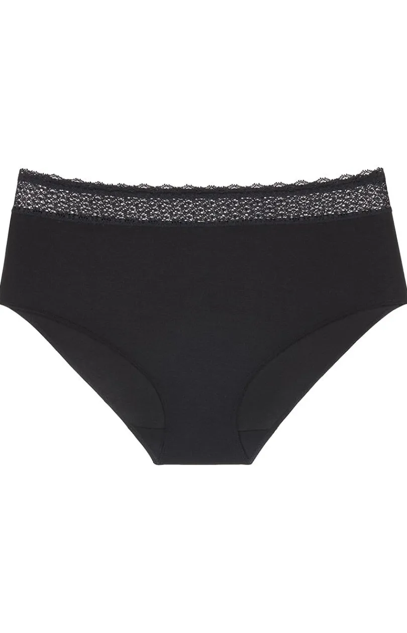 Damskie Triumph Majtki Z Wysokim Stanem|Bielizna Plus Size - figi dakie z wyoki tane czarne Fee of oda 10214399-0004