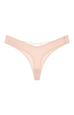 Triumph jasnoróżowe figi brazylijskie Harmony Spotlight High Leg 10217381