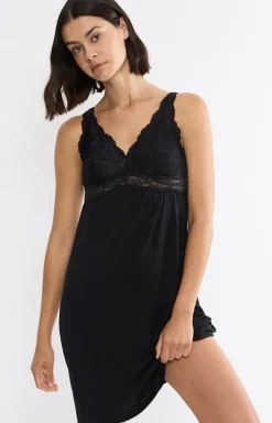 Damskie Triumph Koszule Nocne Damskie|Koszula Nocna Na Ramiączkach - koszula nocna damska z koronką Timeless Sensuality 10227238-0004