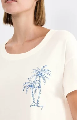 Damskie Triumph Koszule Nocne|Koszule Nocne Damskie - koszula nocna damska na krótki rękaw NIGHTDRESSES 10221117-00GZ