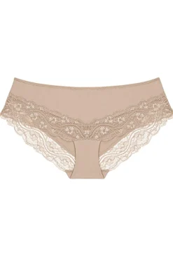 Triumph Lovely Micro Hipsteri beżowe figi damskie 10182555