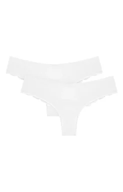 Triumph stringi typu brazyliany białe 2-pack Lovely Micro 10218673
