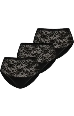 Damskie Teyli Wielopaki Damskie|Figi Z Wysokim Stanem - Violetta figi wysokie 144 3-pack