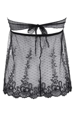 Damskie Axami Koszulki|Seksowna Koszula Nocna - V-9639 koszuka i stringi