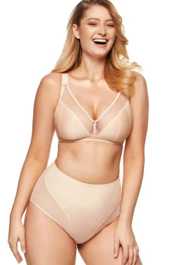 Damskie Gorteks Biustonosze Minimizer|Biustonosz Bez Fiszbin - Zara FW figi wysokie modelujące