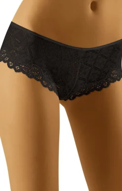 Damskie Wol-bar Panty Damskie - Ziva czarne zorty