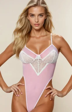 Avanua Body|Body - Zmysłowe body różowe Pamela