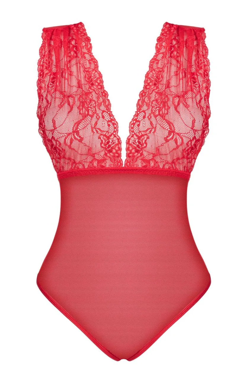 Beauty Night Body|Body - Zmysłowe czerwone body Veronica